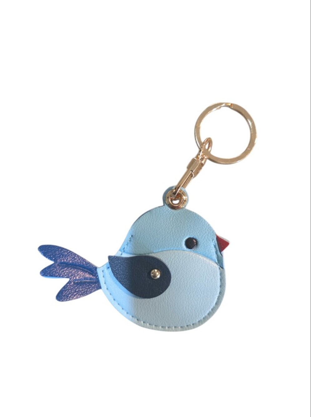 Blue Bird Purse Charm Or Keychain